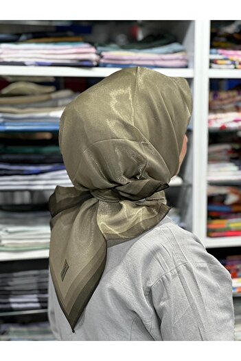 PİRAMİT Amber Glitter Scarf