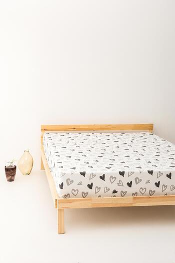 Soley |   Mix & Match |   Lover |   100% Cotton Double Flat Sheet