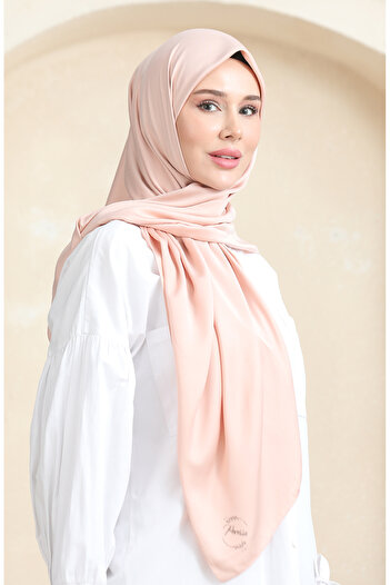 sefamerve Salmon Rayon Scarf - 2232Ryn-01