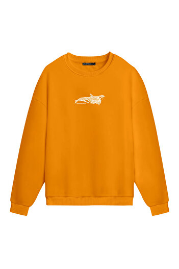 Mounte Bianca Unisex Whale - Κανονικό φούτερ