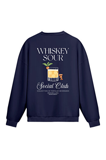 Mounte Bianca Unisex Whisky Sour - Κανονικό φούτερ