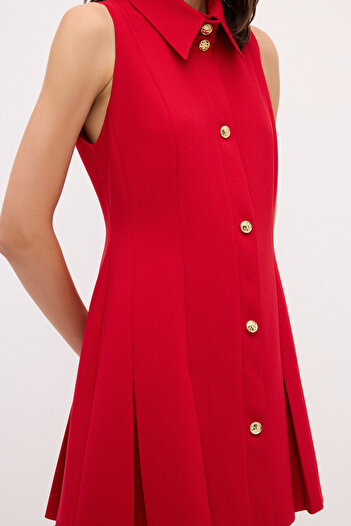 adL Men's Collar Mini Dress
