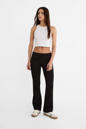 Stradivarius Flared leggings