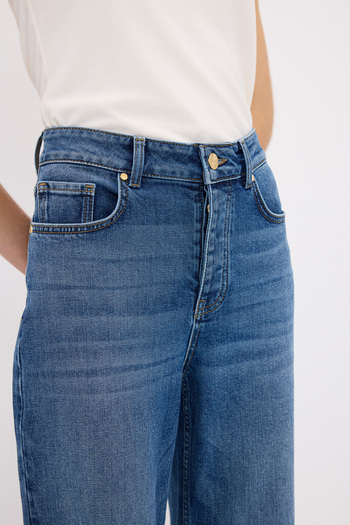 adL Pipe Leg Denim Trousers