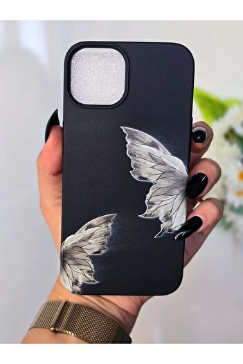 Magic Ring Iphone 13/14 Compatible Launch Case with Velvet Printed Inside
