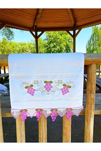 Peacock Вишита ручна серветка, висока якість