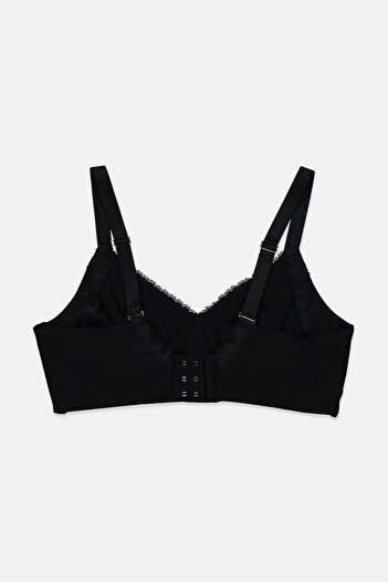 Tchibo Women Soft Non Padded Big Cups Bra, Black