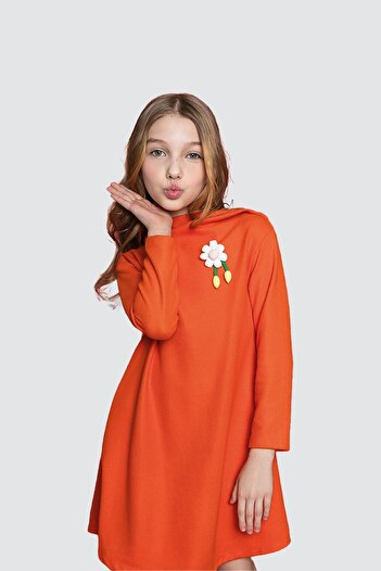 Lia Lea BG Store Girl's Orange Dress
