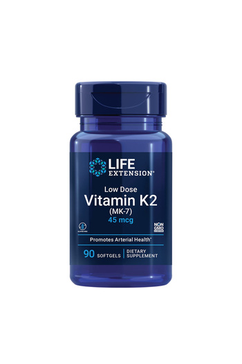 Life Extension Vitamin K2, 90 Softgels, 45 mcg