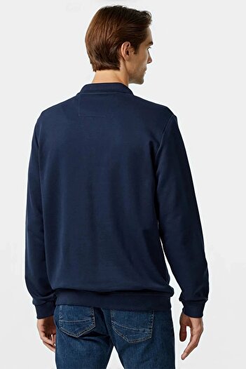 Nautica Polo Men's Navy Blue Sweatshirt K47309T.4Nv