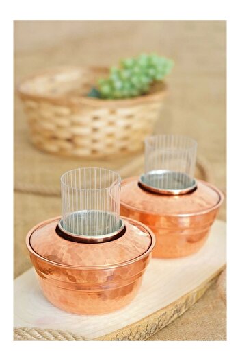 Bakır Concept Bright Copper Colored Set of 2 with Driver's Lights and Covers