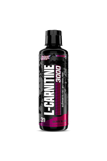 Nutrex Research Liquid Carnitine, Berry Blast, 3000 mg, Boost Endurance