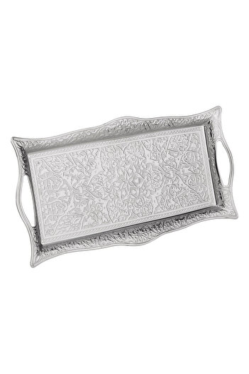 Sena Authentic Mini Rectangular 2-Seater Metal Tray (027-2-m)