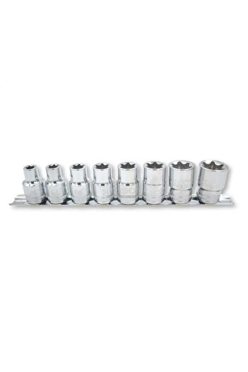 Ceta Form 8 Piece 1/2\\\" External Torx Socket Wrench Set (Rail) - C26-R08
