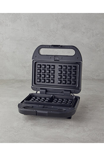 English Home TMK 5001 Mini Tost ve Waffle Makinesi Siyah
