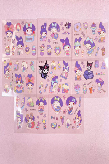 Bold Grup Cochery Sanrio Kuromi Sticker Set 1 Pack
