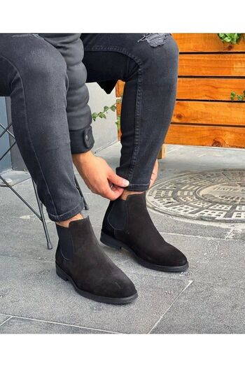 Leathermens Hakiki Deri ,klasik Tarz Bot