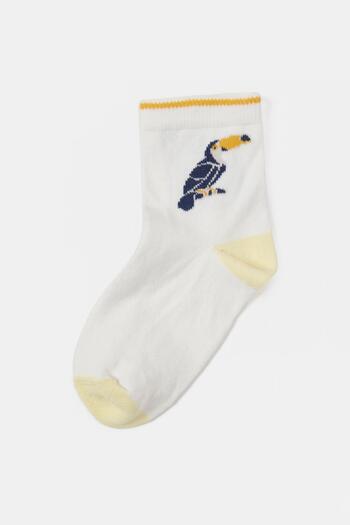 Nebbati Bg Store Boy's White Socks 23ss0nb3025