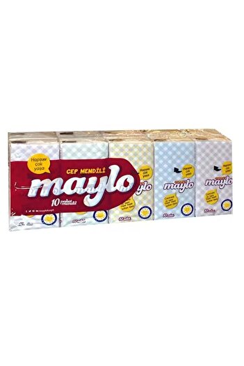 Maylo Pocket Tissue Paper Set of 50 (5Pk*10)
