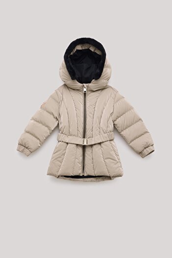 GB Baby Bg Store Baby Girl Beige Coat