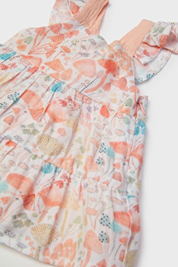 Layette BG Store Kız Bebek Desenli Elbise
