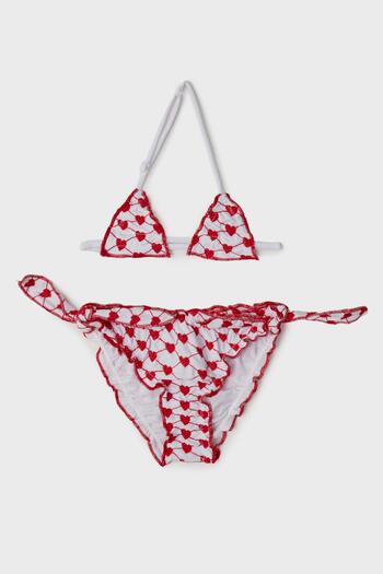 GB Baby Bg Store Baby Girl Patterned Bikini 23ss0bg2062