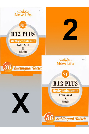 New Life B12 Plus X2 - 30 Tablet Shoes