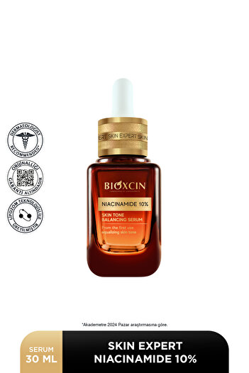 Bioxcin Niacinamid 10% sérum 30 ml - Panthenol 5% Alpha Arbutin Tonové vyrovnávací pleťové sérum