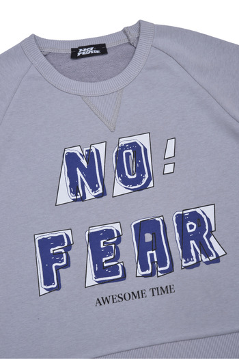 No Fear Світшот з принтом для хлопчиків