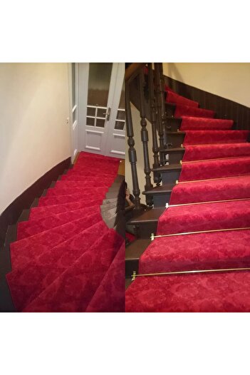 Myfloor Tek Delikli Halı Tutucu Merdiven Dip Çubuğu Gümüş - İnce / 90cm