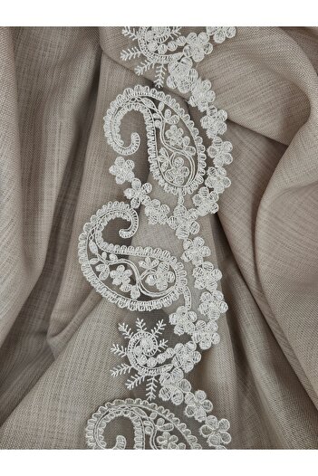 Çeyiz Dantelim 1 Meter Shawl - French Lace Guipure