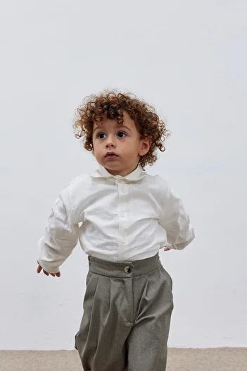 Tics Ecru Classic Shirt