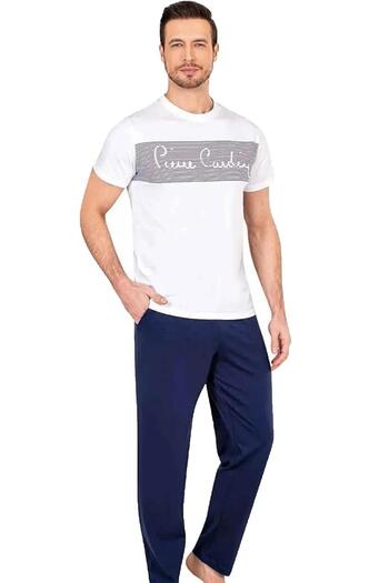 Pierre Cardin Σετ ανδρικές πιτζάμες από 100% βαμβάκι