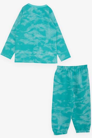 Breeze Girls & Boys Boys' Pajama Set Patterned 1-4 Years, Green