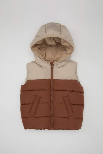 DeFacto Baby Boy Vest A2848A5/Bn349 Brown