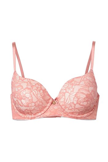 Tchibo Women Lace Padded Bra, Pink