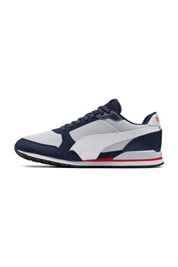 Puma 384640 St Runner V3 Mesh Spor Ayakkabı Gri-lacivert