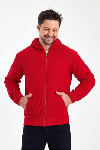 yakamor Men's Zippered Sleeve Elastic Sweat
