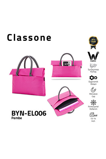 Classone Byn-El006 Green MacBook Air Laptop Tote Bag Waterproof Handbag
