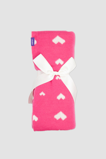 Panço Yenidoğan 80*80 cm Koyu Pembe Battaniye