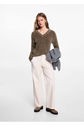 Mango Teen V-Neck Sweater
