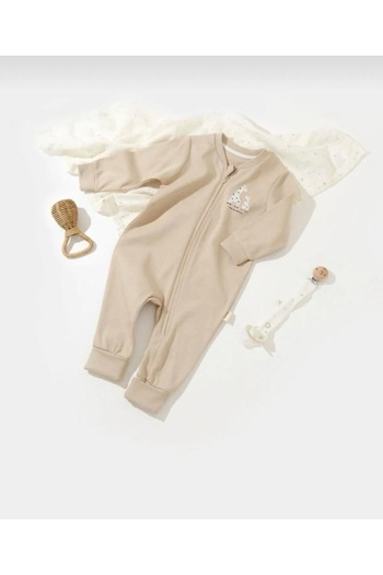 BabyCosy Zufi 100% Organic Cotton Long Sleeve Jumpsuit