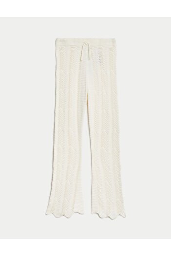 Marks & Spencer Yumuşak Dokulu Flared Fit Pantolon (6-16 Yaş)