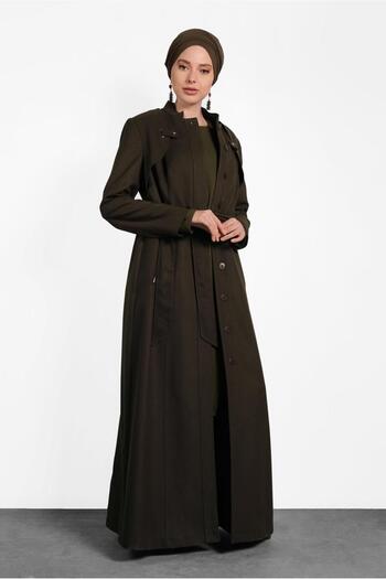 Alvina 10136 Model Long Buttoned Shade
