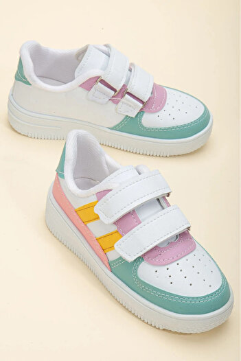 Slipcat Kids Unisex Bebek Çocuk Spor Ayakkabı Sneakers Okul Ayakkabısı