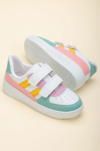 Slipcat Kids Unisex Bebek Çocuk Spor Ayakkabı Sneakers Okul Ayakkabısı
