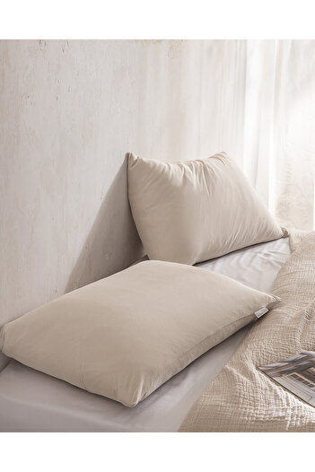 Madame Coco Belle Bamboo 2-Piece Stone Pillowcase Set