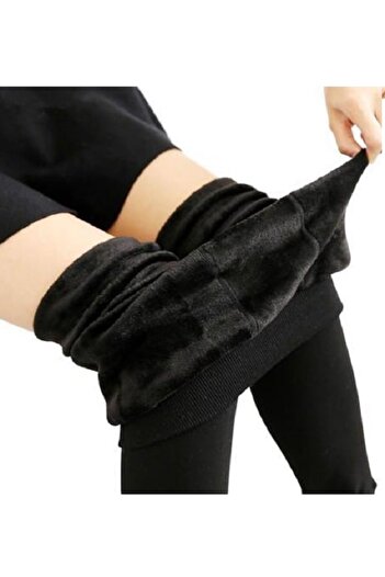Penti Thin Looking Thermal Fleece Inside Leggings Plain Black NEW PRODUCT