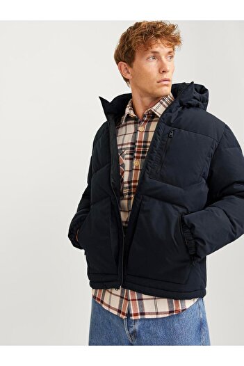 Jack & Jones Jjeotto Puffer Jacket Sn - Dark Navy