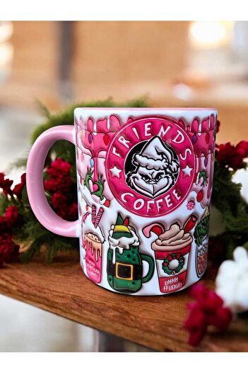 mug shop Friends Coffee Grinch Design Mug - Friend, Lover, Birthday Gift Mug Cup